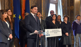 Փարիզի քաղաքապետարանում տեղի է ունեցել Հայոց ցեղասպանության 110-րդ տարելիցին նվիրված ընունելություն