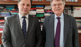 Ֆրանսիայում ՀՀ դեսպան Արման Խաչատրյանը հանդիպել է Ֆրանսիայի միջազգային հարաբերությունների ինստիտուտի (IFRI) հիմնադիր նախագահ Թիերի դը Մոնբրիալին