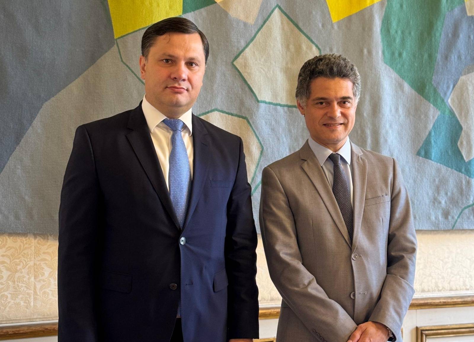 Ֆրանսիայում Հայաստանի դեսպանի հանդիպումը 2030 թվականին Ֆրանսիայում կայանալիք ձմեռային Օլիմպիական խաղերի կազմակերպչական կոմիտեի ղեկավարի հետ