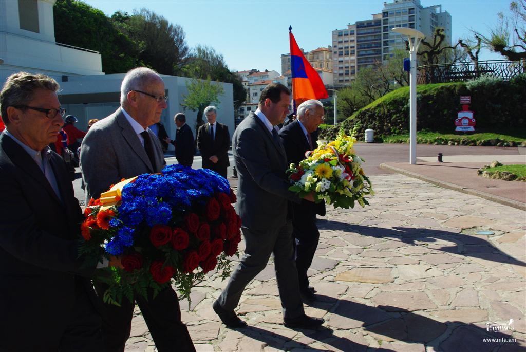 Հայոց Ցեղասպանության 98-րդ տարելիցին նվիրված միջոցառումները շարունակվում են Ֆրանսիայի քաղաքներում