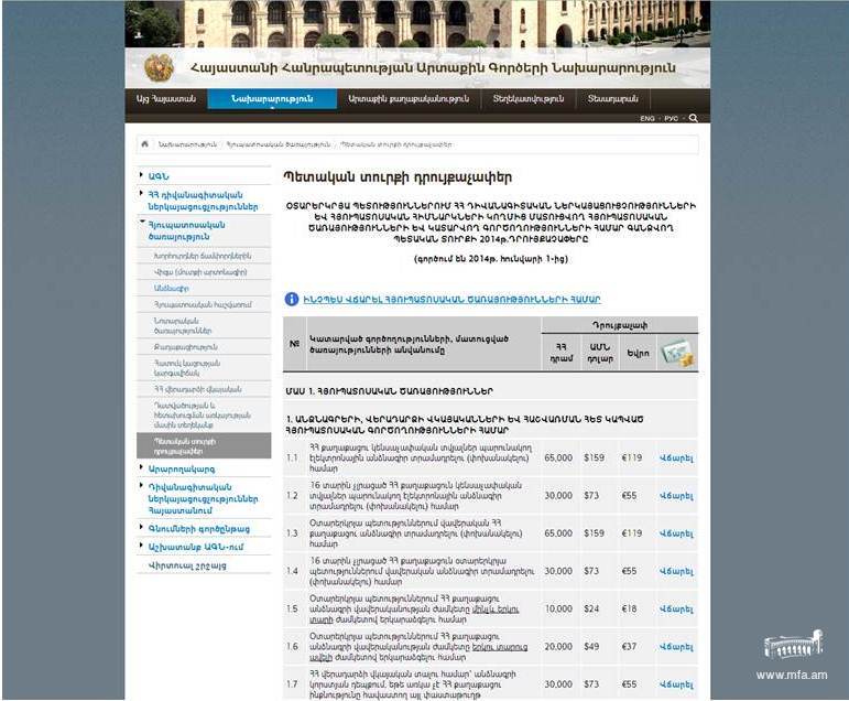 Système de paiement en ligne pour les frais consulaires mis en place par le MAE