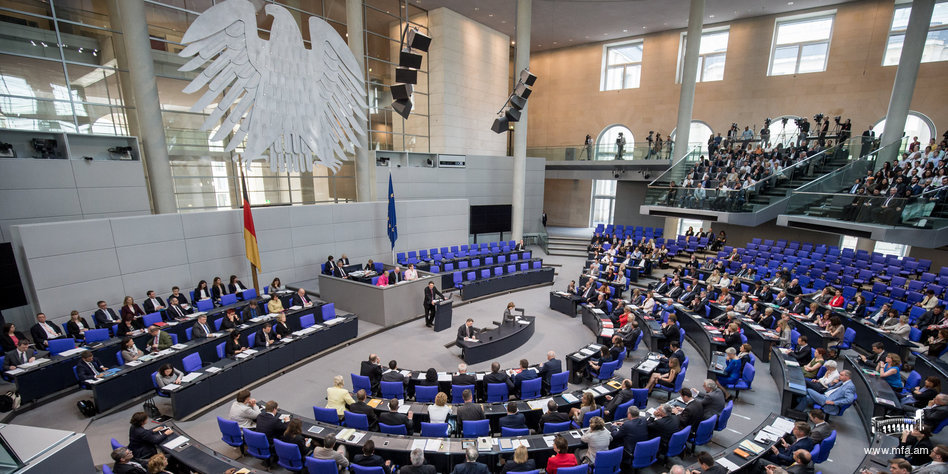 Déclaration du Ministre des Affaires Etrangères Edward Nalbandian sur la reconnaissance du Génocide des Arméniens par le Bundestag Allemand