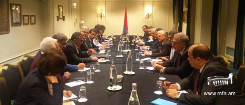 Edward Nalbandian a eu une rencontre avec les responsables du Comité de Défense de la Cause Arménienne