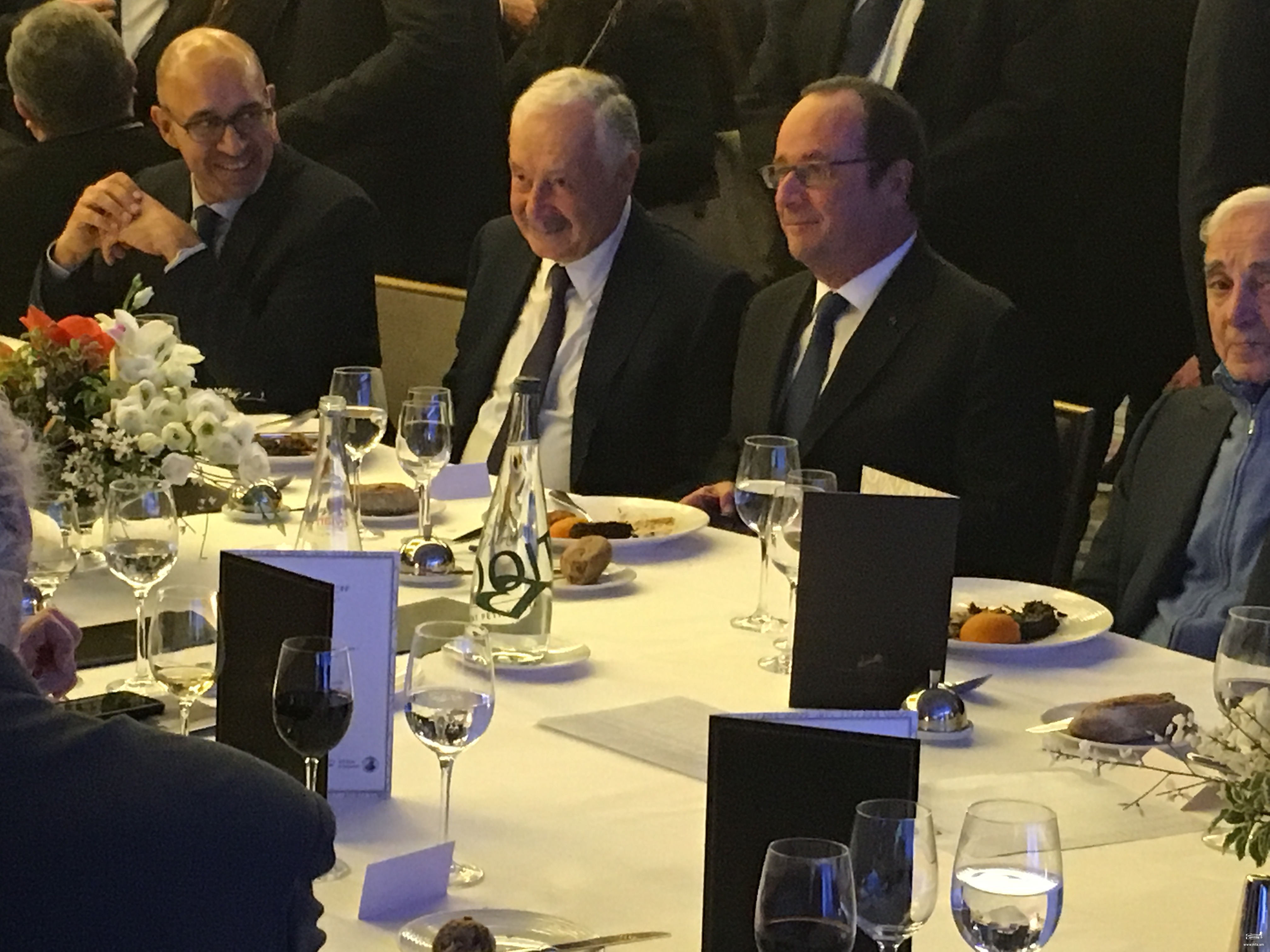 Le Président français a assisté au dîner annuel du Conseil de coordination des organisations arméniennes de France