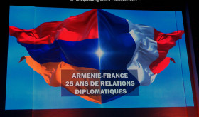 Réception à Paris dédiée au 26ème anniversaire de l’Indépendance de la République d’Arménie et 25ème anniversaire d