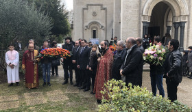 Cérémonie de commémoration à Marseille dédiée au 30ème anniversaire des pogroms de Soumgait