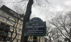 L’inauguration de l’allée Zabel Essayan à Paris 