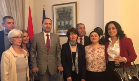 La visite de travail du Ministre de la Justice de la  République d’Arménie à Paris