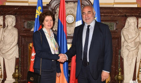 La visite de travail de l’Ambassadeur d’Arménie en France Hasmik Tolmajian à Lyon