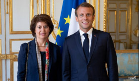 Ֆրանսիայում ՀՀ դեսպան Հասմիկ Տոլմաջյանն իր հավատարմագրերը հանձնեց Ֆրանսիայի նախագահին