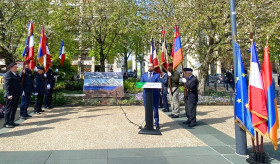 Հայոց ցեղասպանության 108-րդ տարելիցի ոգեկոչման միջոցառում Ֆրանսիայի Մըդոն քաղաքում