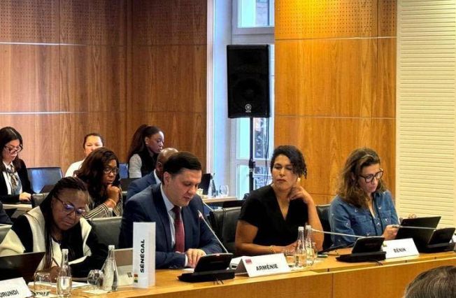 Փետրվարի 11-ին Ֆրանկոֆոնիայի մշտական խորհրդում ՀՀ վարչապետի անձնական ներկայացուցիչ, դեսպան Արման Խաչատրյանի մասնակցությունը Ֆրանկոֆոնիայի միջազգային կազմակերպության քաղաքական հանձնաժողովի 257-րդ նիստին։