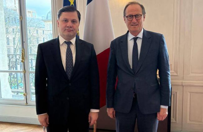 ՀՀ դեսպան Արման Խաչատրյանի հանդիպումը Ֆրանսիայի Ազգային ժողովի արտաքին հարաբերությունների հանձնաժողովի նախագահի հետ