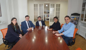 ՀՀ դեսպանի այցը ՀԲԸՄ-Ֆրանսիայի գրասենյակ և Նուբարյան գրադարան