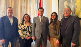 Դեսպան Խաչատրյանն ընդունել է Սոցիալ-դեմոկրատ Հնչակյան կուսակցության Ֆրանսիայի վարիչ մարմնի ներկայացուցիչներին